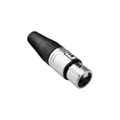 ROXTONE - Conector XLR Hembra de 3 Polos RX3FP-NT