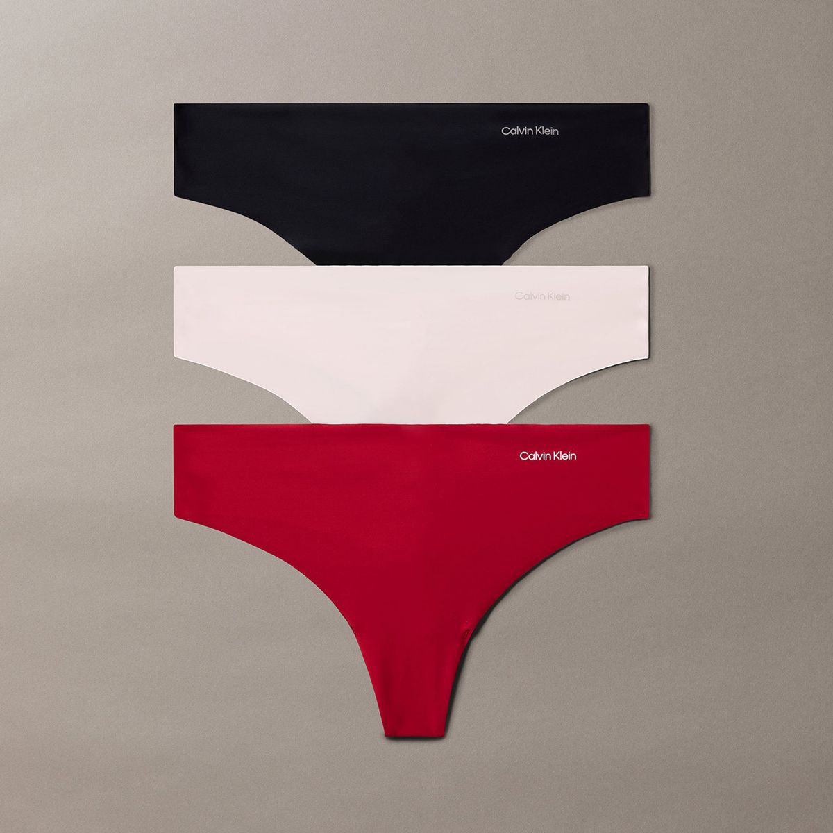 CALVIN KLEIN - Pack 3 Colaless Invisible Micro Multicolor Calvin Klein