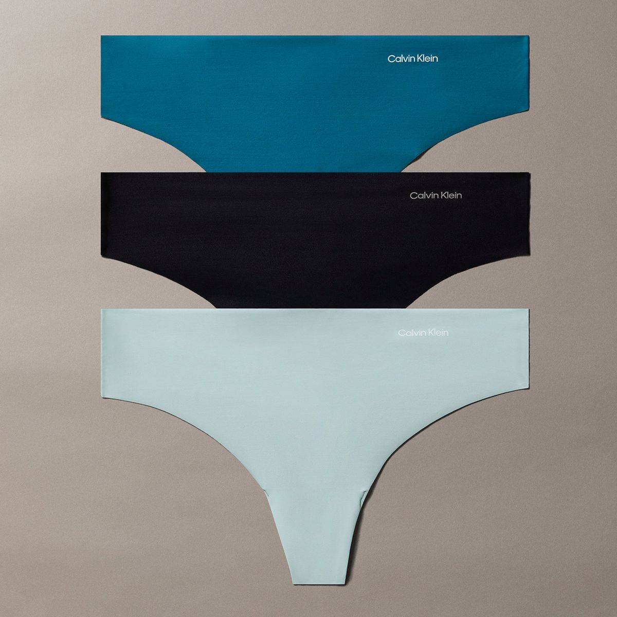 CALVIN KLEIN - Pack 3 Colaless Invisible Micro Multicolor Calvin Klein