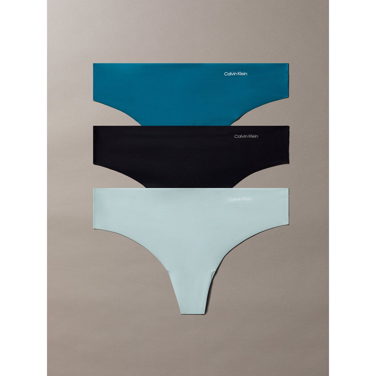 CALVIN KLEIN - Pack 3 Colaless Invisible Micro Multicolor Calvin Klein