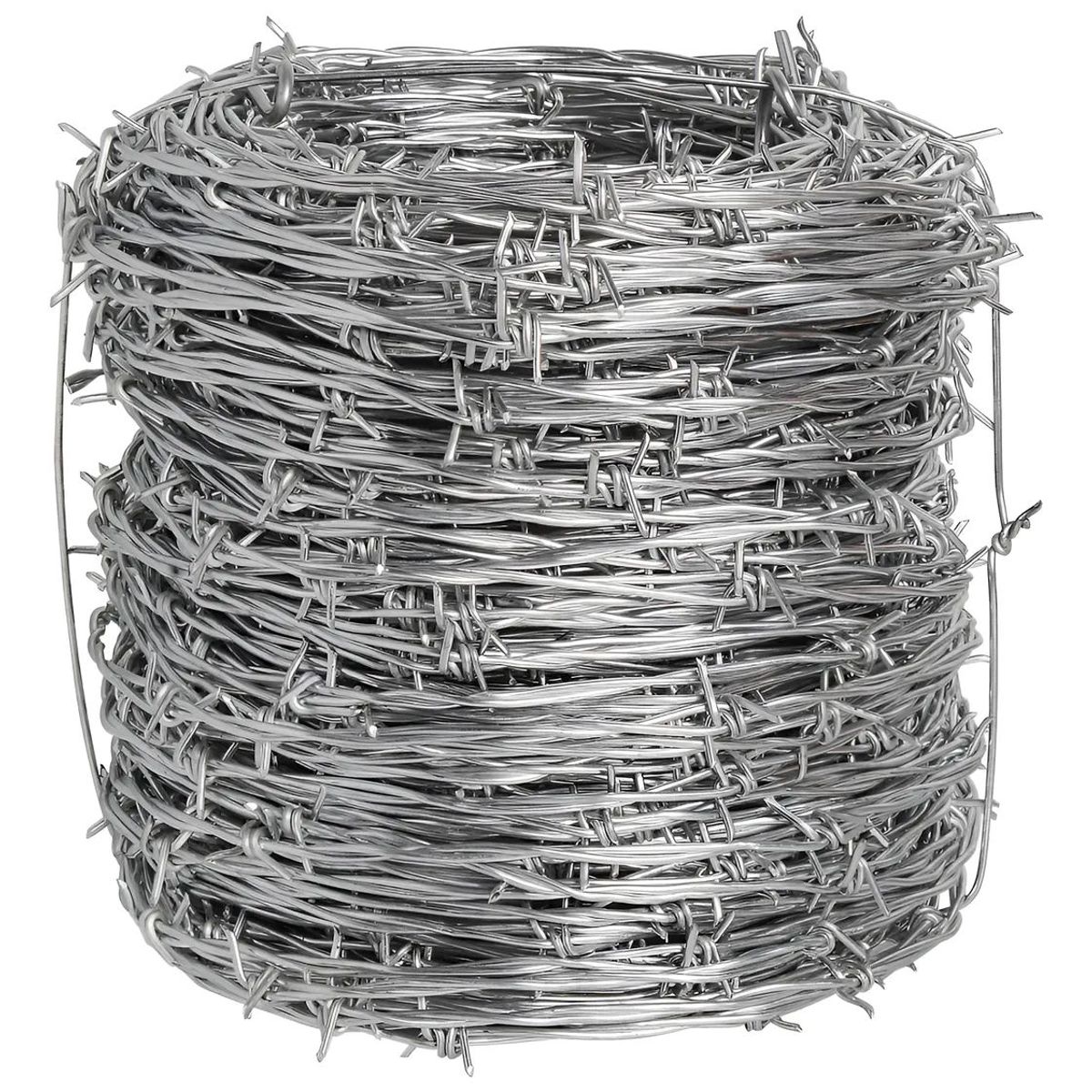 METALFER - Alambre De Púas Rollo 14 X 100 Mt Alta Resistencia