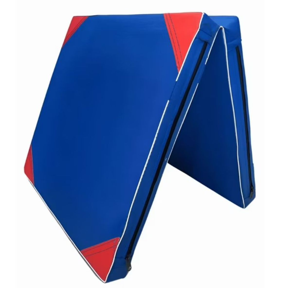 GENERICO - Colchoneta Deportiva Gimnasia Pilates Plegable 100x50Cm Azul