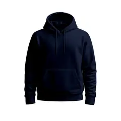GENERICO - POLERON CON CAPUCHA GEO UNISEX AZM L