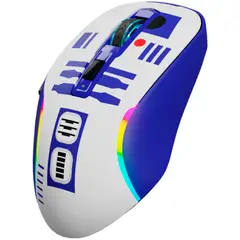PRIMUS GAMING - Mouse inalámbrico Primus Gladius TM10 PMO-S204DR, trimodo, 10K DPI, RGB, R2D2