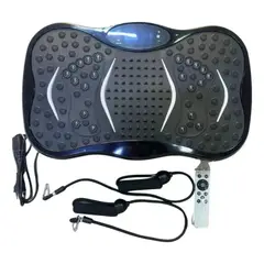 GENERICO - Plataforma Vibratoria Bluetooth con Bandas LCD Ejercicios de Bajo Impacto