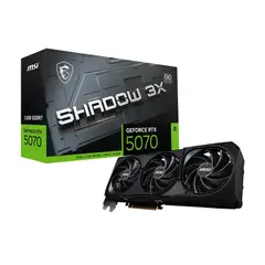 MSI - Tarjeta de Video - Shadow 3X - Nvidia RTX 5070 12G OC