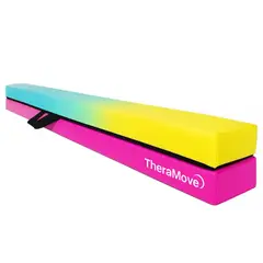 GENERICO - Viga de Equilibrio Plegable de 2.44 Metros Niños, Gimnasia Artística
