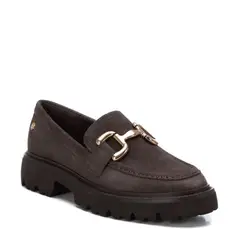 CARMELA - Mocasines Cuero Mujer Beca-4-52 Gris