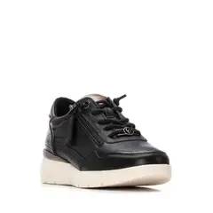 CARMELA - Zapatillas Cuero Mujer Efa-0-30 Negro