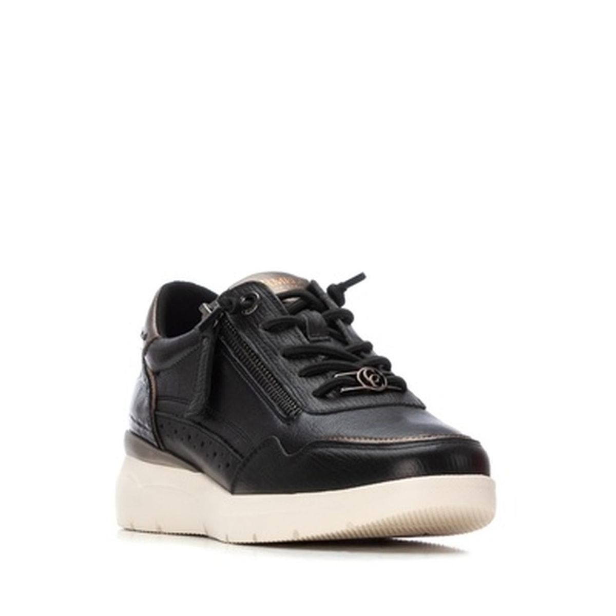 CARMELA - Zapatillas Cuero Mujer Efa-0-30 Negro Carmela