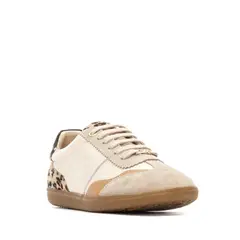 CARMELA - Zapatillas Cuero Mujer Angla-0-40 Beige