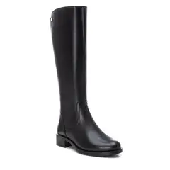 CARMELA - Botas Cuero Mujer Rhona-6-18 Negro