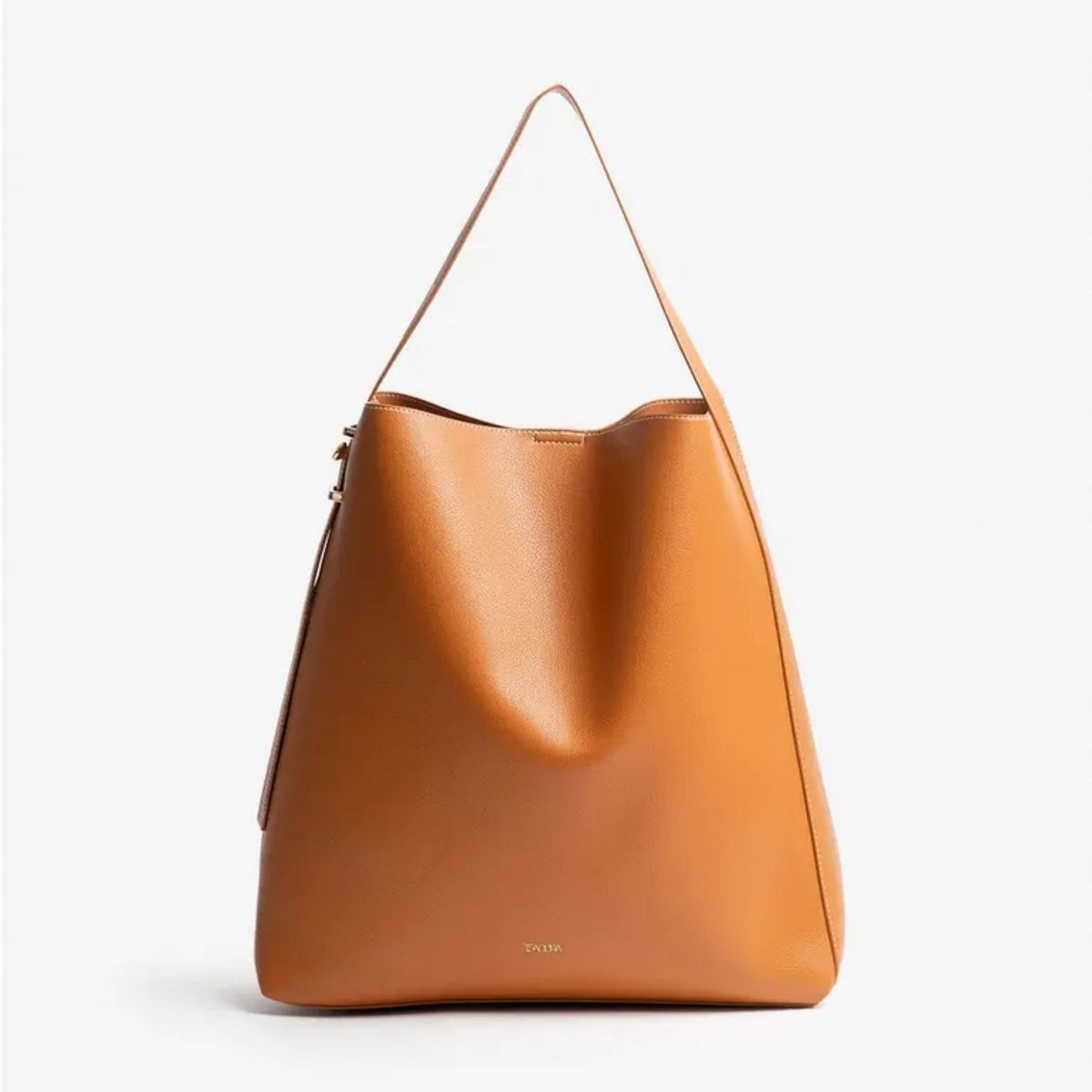 GENERICO - CARTERA BIG SIZA CAFÉ CLARO 40X39X12
