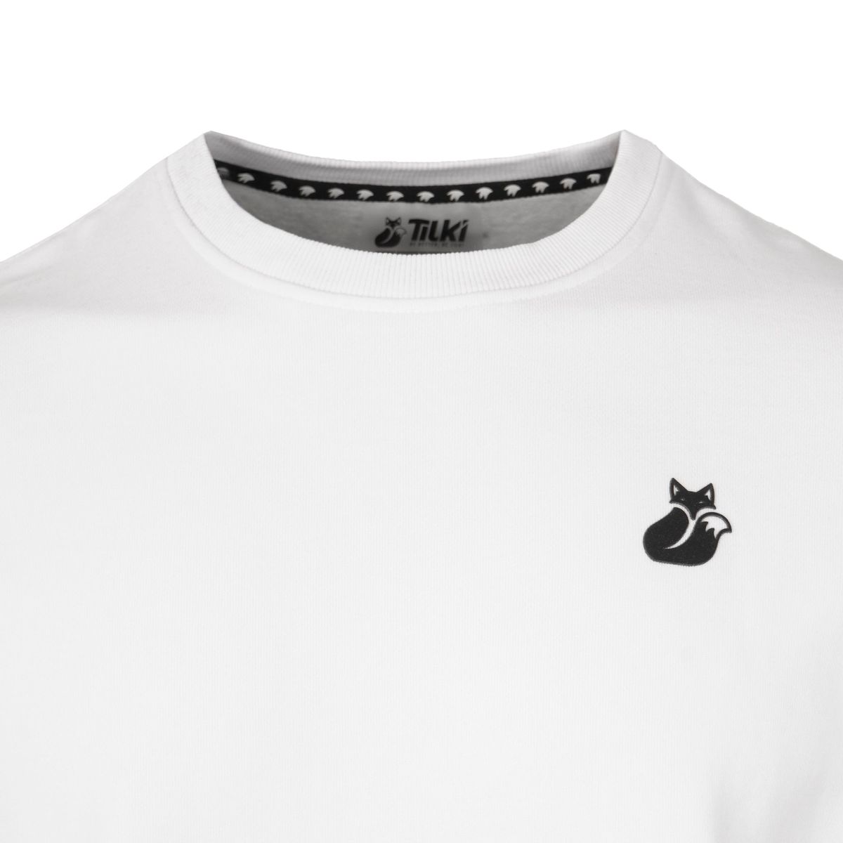 TILKI - Crew Neck Agir Tilki Lehinde BlancoNegro