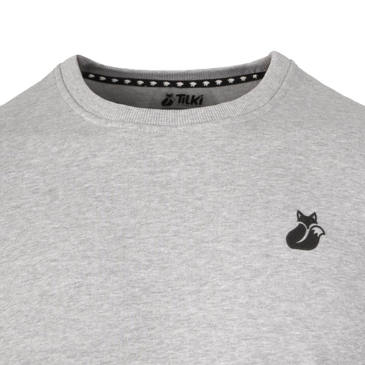 TILKI - Crew Neck Agir Tilki Lehinde Gris