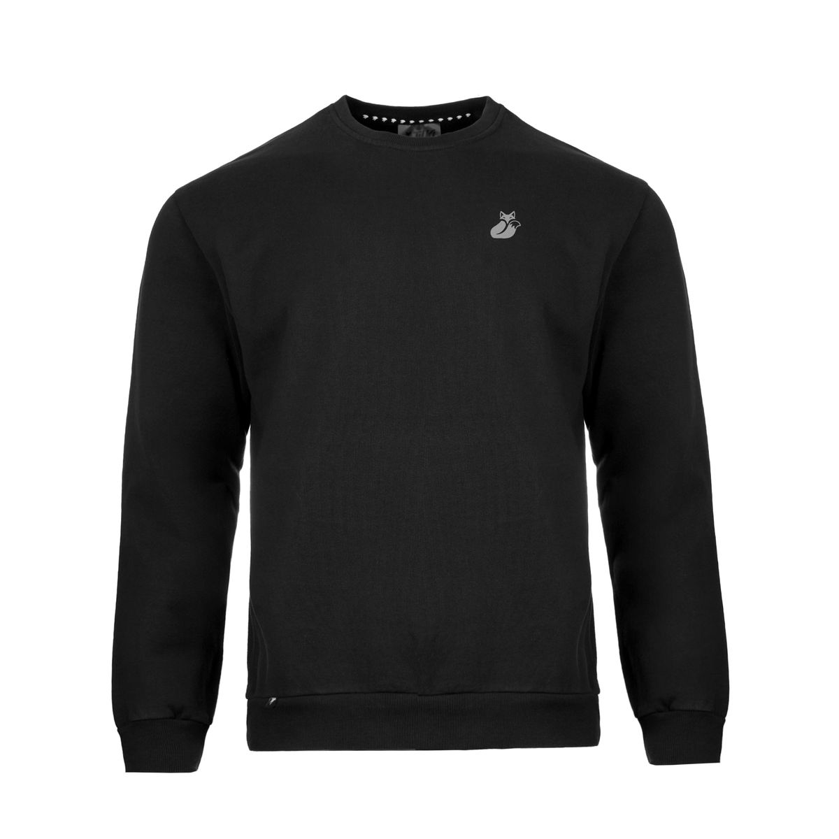 TILKI - Crew Neck Agir Tilki Lehinde NegroGris