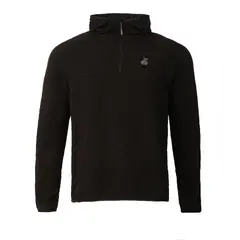 TILKI - Micropolar Con Gorro Temel Negro