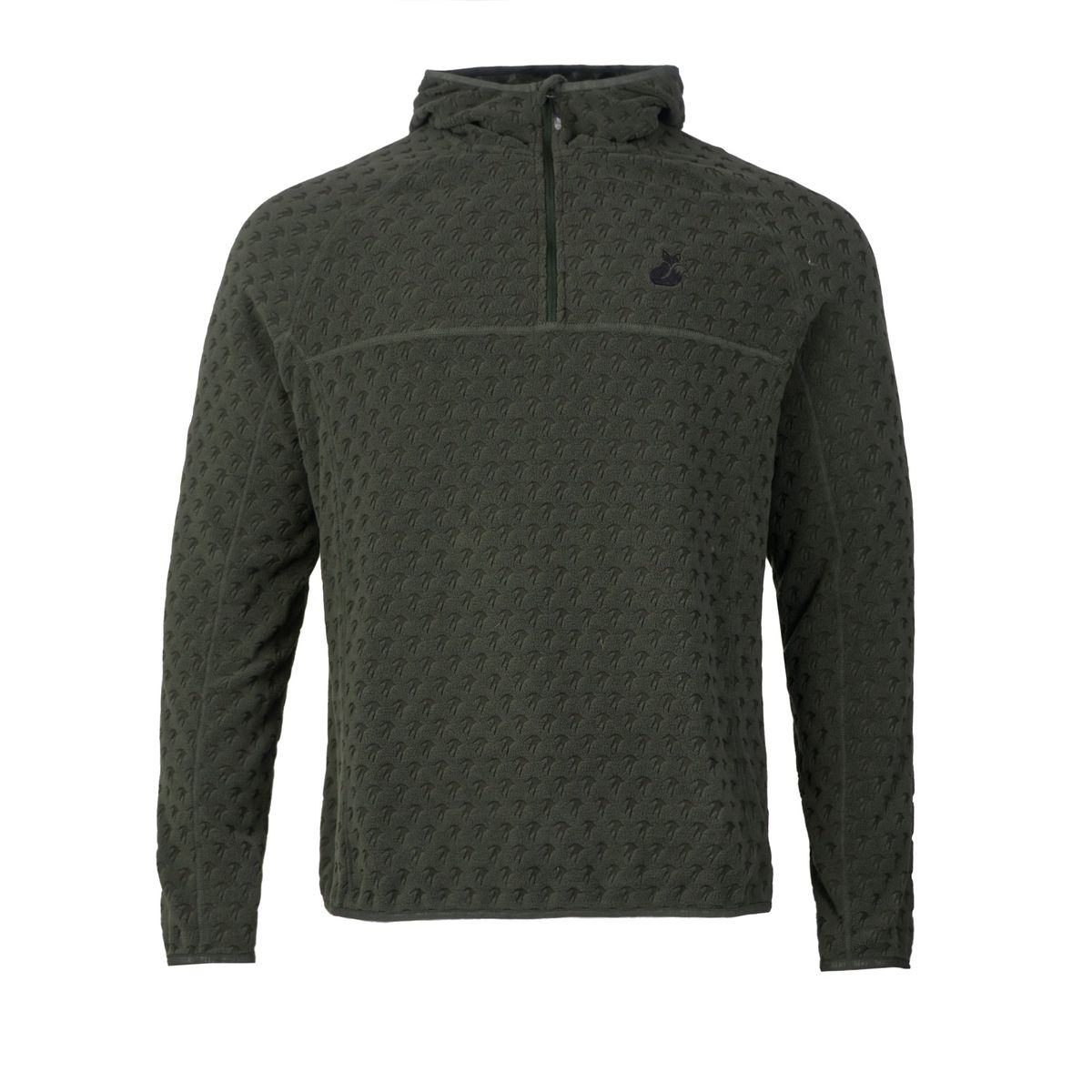TILKI - Micropolar Con Gorro Tilki Temel Verde Oliva