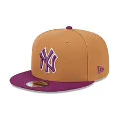 NEW ERA - Jockey Gorra 9Fifty New York Yankees MLB 2T Color Pack Med Naranjo