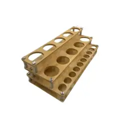 GENERICO - Porta Especiero Organizador de Especias de Madera