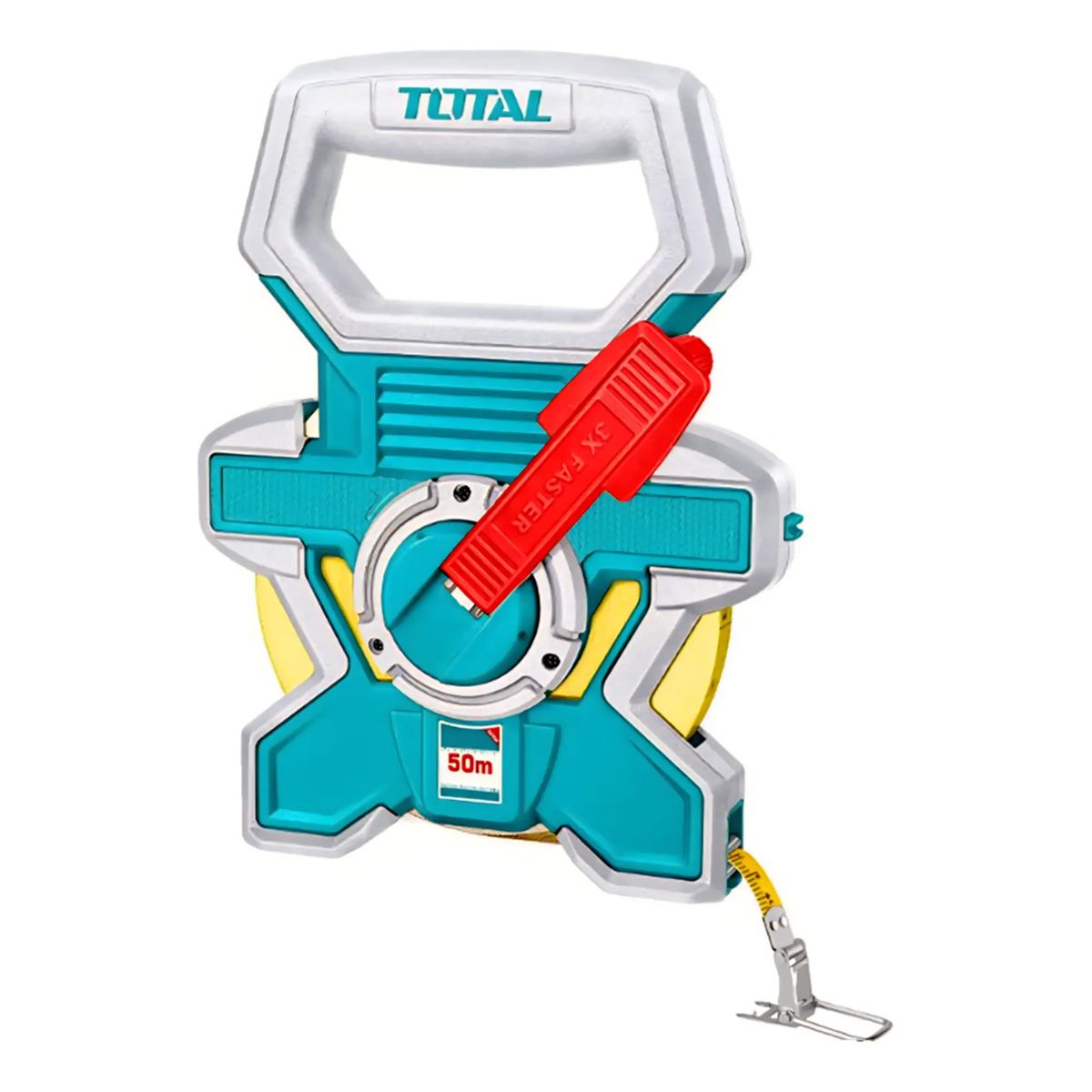 TOTAL - Huincha De Medir Total 50 Metros Cinta Metalica