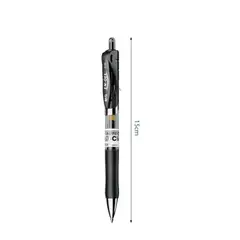 GENERICO - Pluma Lapicero Boligrafo Retractil Gel Tinta Negra