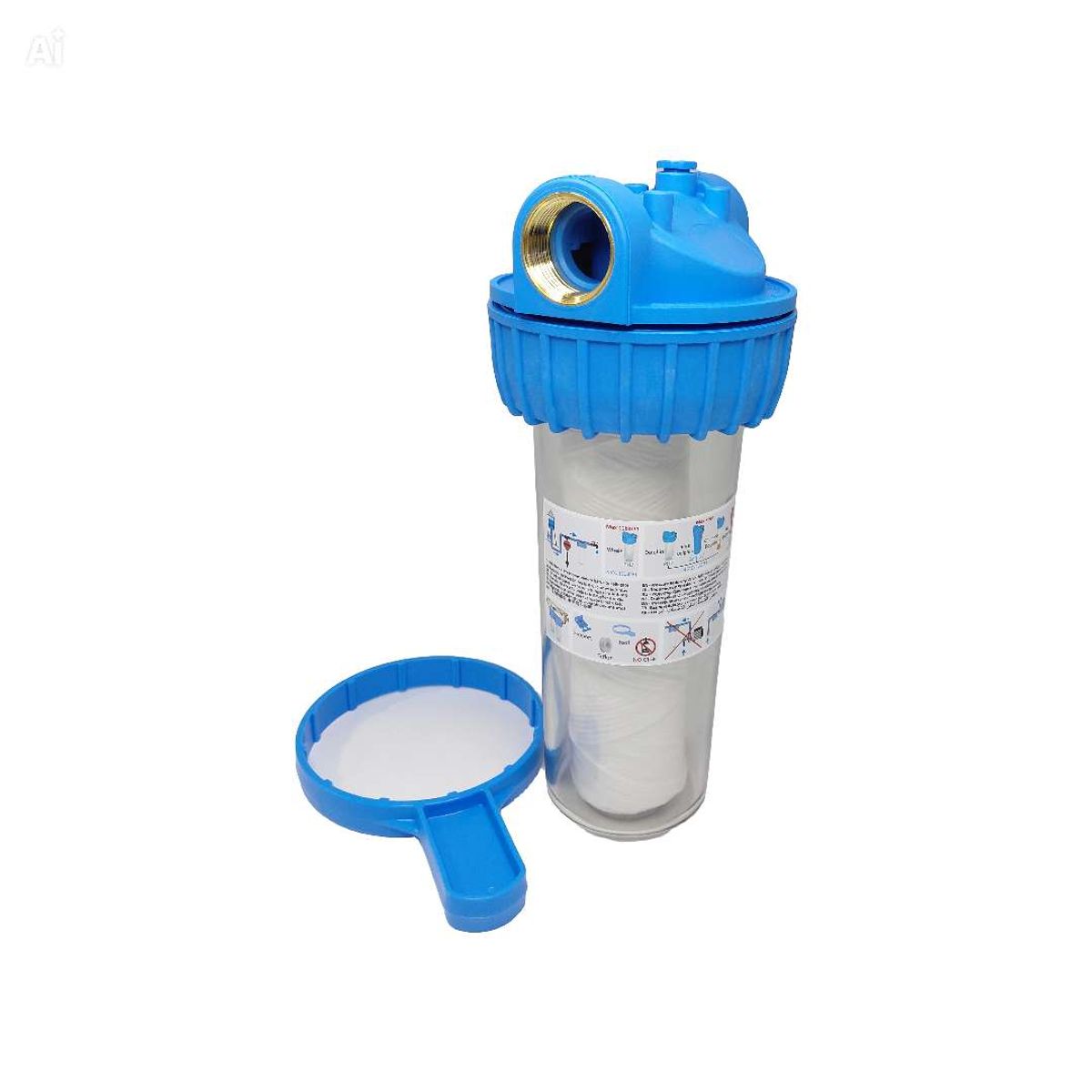 GENERICO - Filtro De Agua Potable 9¾ Hilo Bobinado Tecnoplastic