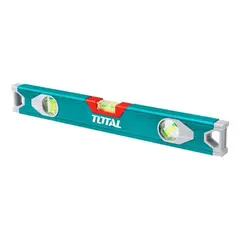 TOTAL - Nivel De Burbuja Profesional Aluminio 80 Cm 3 Gotas