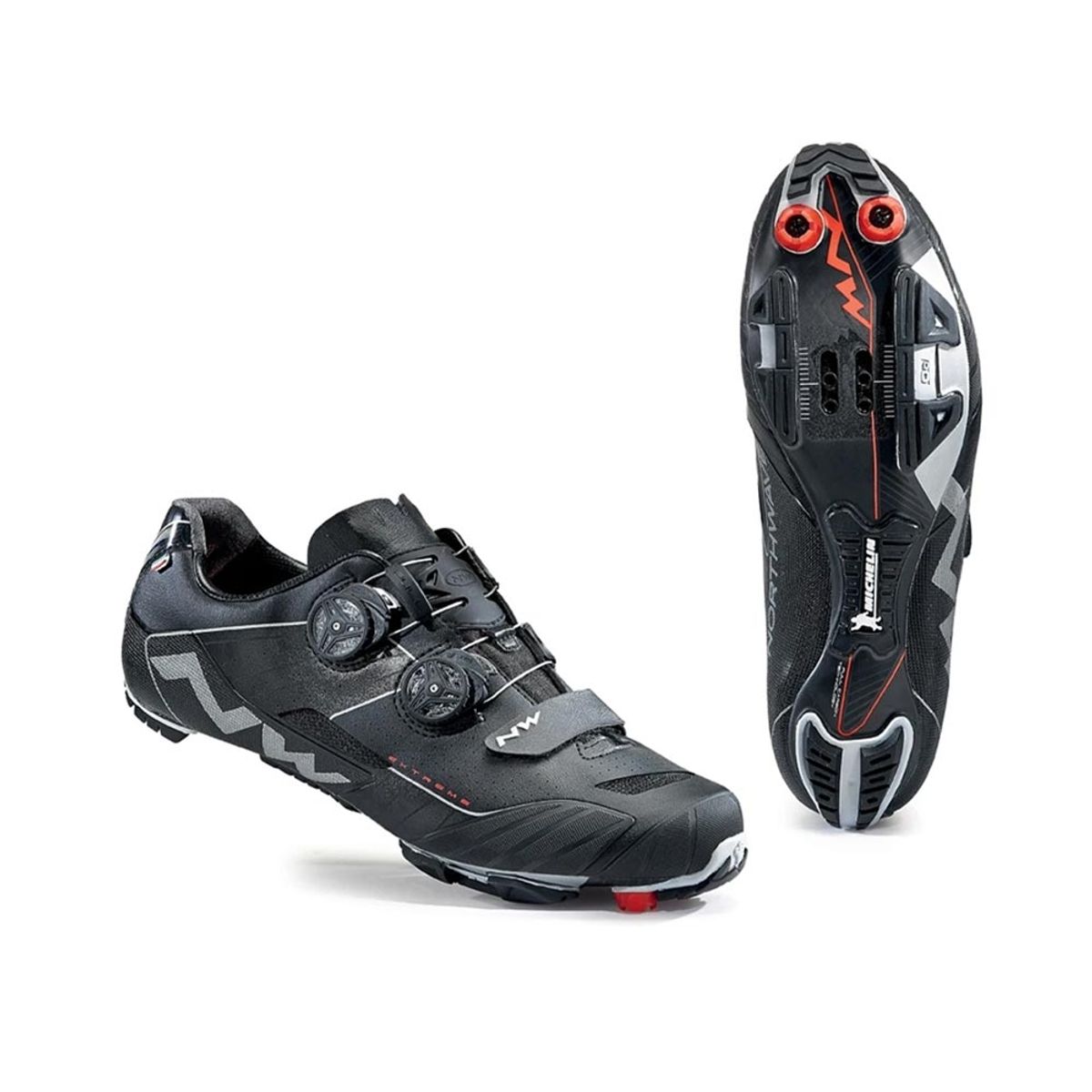 360 - Zapatillas Ciclismo Mtb XC Northwave® Extreme XC Hyperlight Black