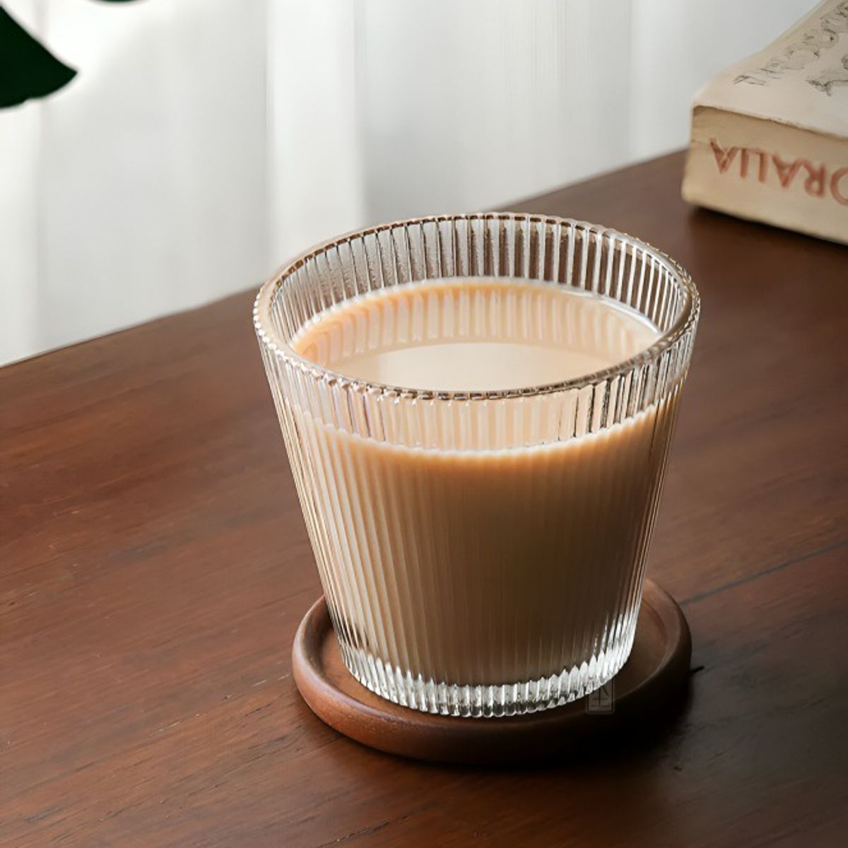GENERICO - Set 6 Vasos de Vidrio Transparente Vaso Clásico para Agua Café o Jugos