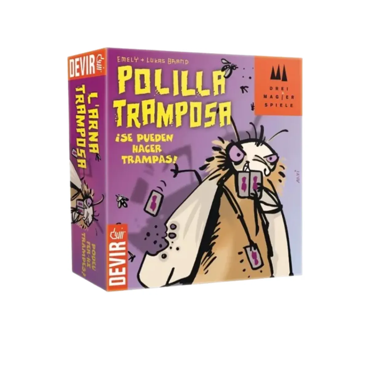 DEVIR - JUEGO DE MESA LA POLILLA TRAMPOSA EN ESPAÑOL