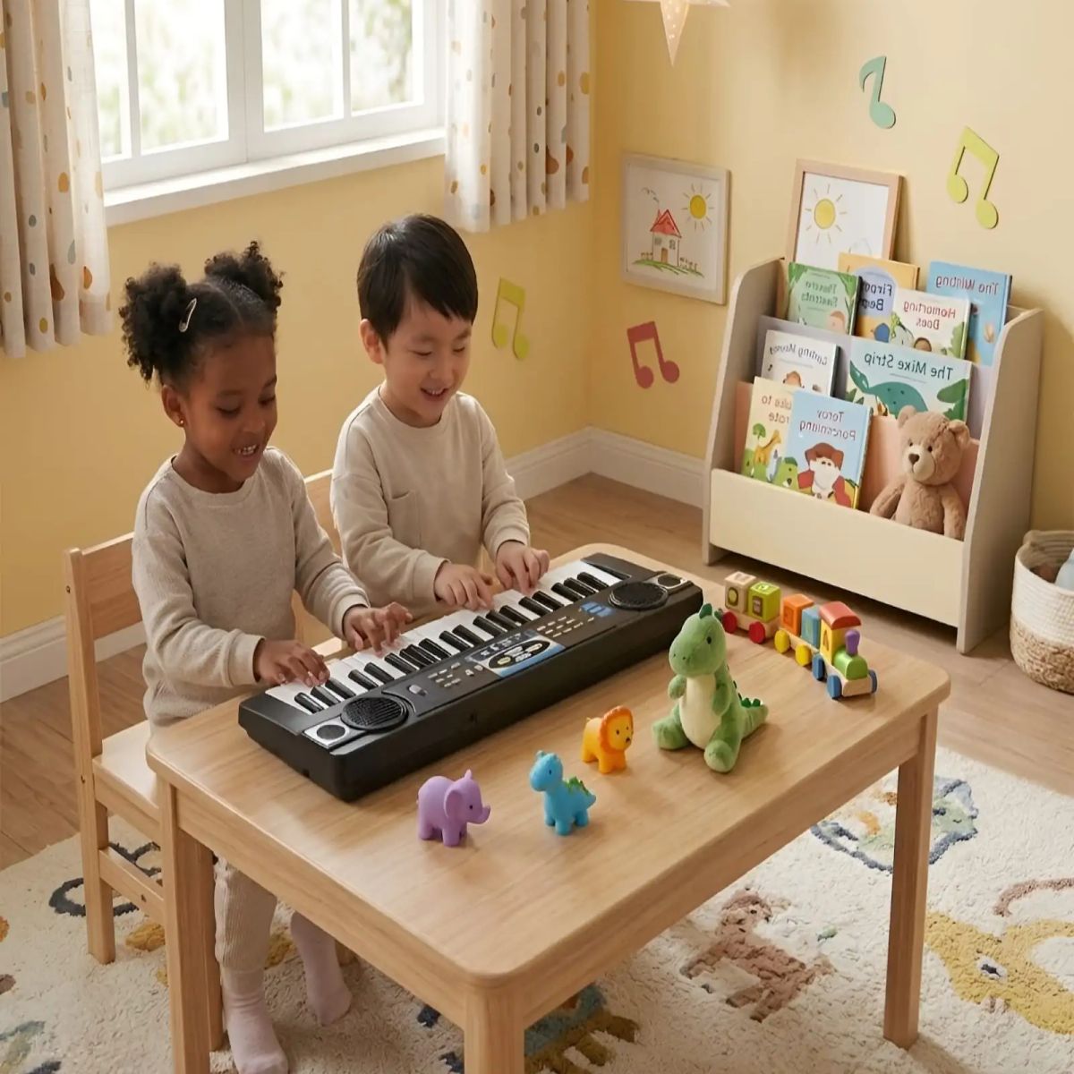 GENERICO - Teclado Musical Infantil Piano Educativo 44 Teclas
