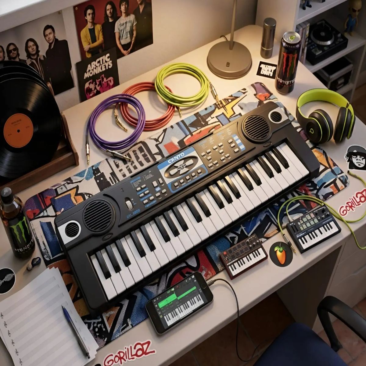 GENERICO - Teclado Musical Infantil Piano Educativo 44 Teclas