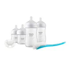 PHILIPS AVENT - Set Regalo Natural Response SCD83811 Mamaderas + Cepillo + Chupete