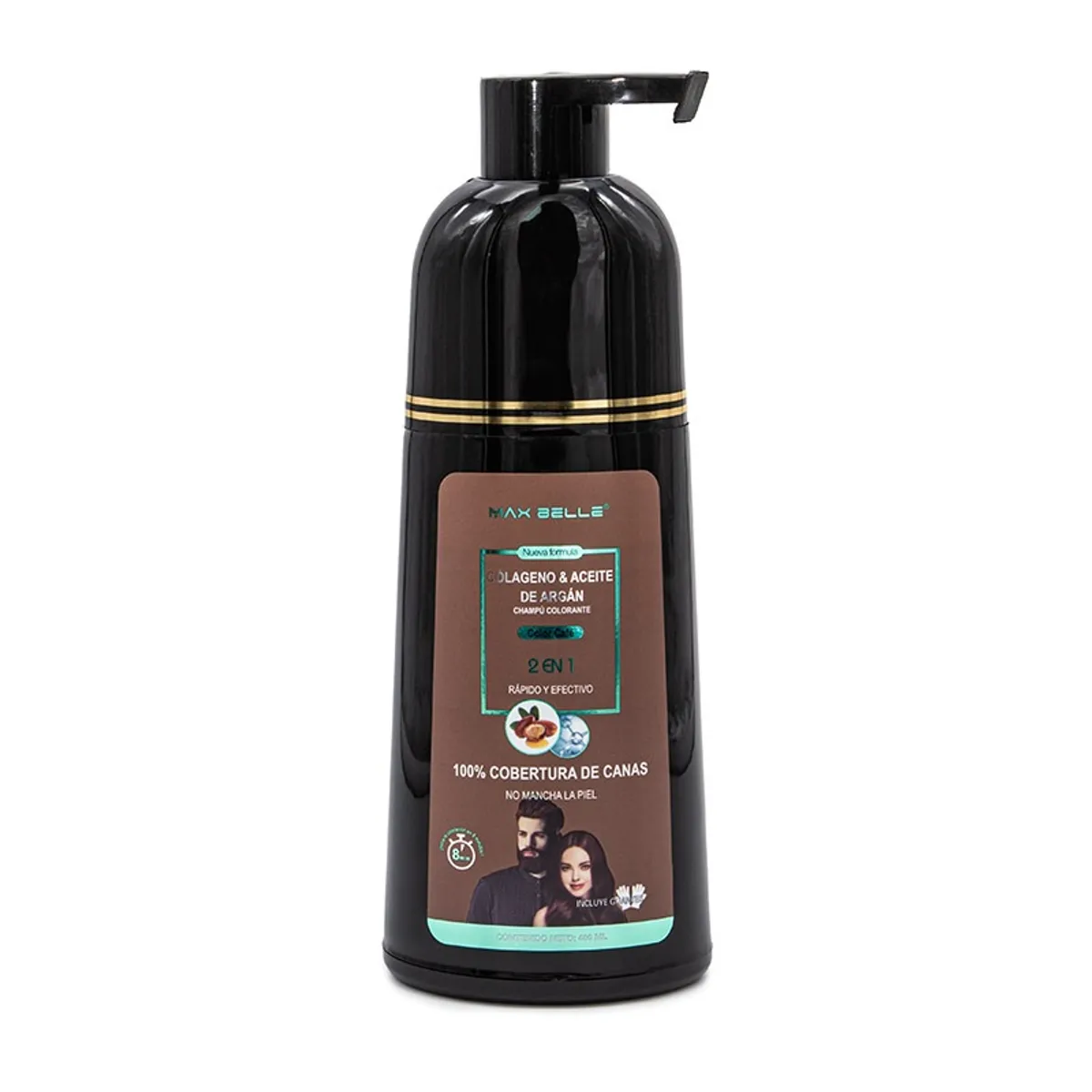 GENERICO - Shampoo  Champú colorante color café