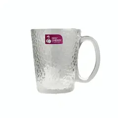 GENERICO - Set 6 Tazas de Vidrio con Asapara Café, Té o Bebidas