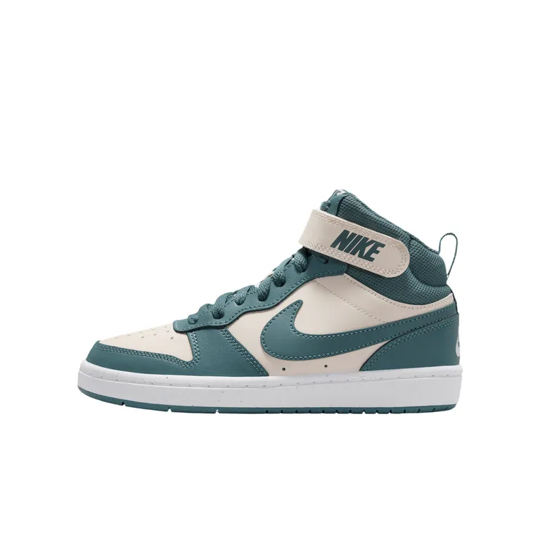 Zapatillas Court Borough Mid 2 Blanco Niño Unisex - Blanco