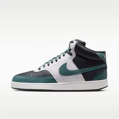 NIKE - Zapatillas Court Vision Mid Negro Hombre - Negro