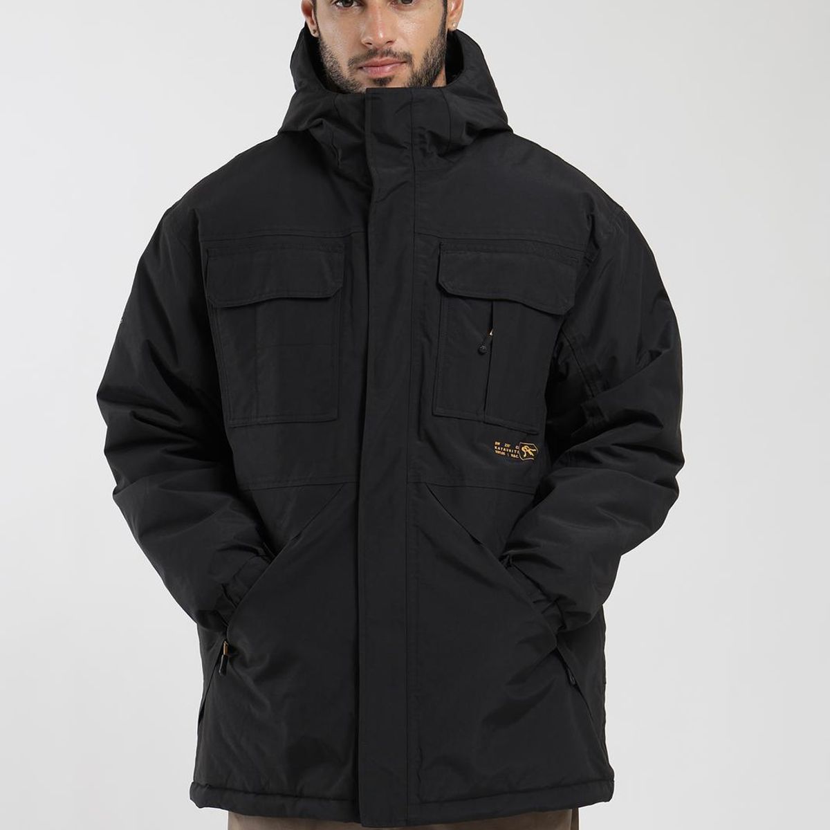 KAYA UNITE - Parka Volcano Hombre Negro