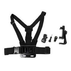 GENERICO - Soporte Celular Ajustable Kit Arnes De Pecho Correa Selfie BELUG
