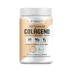 KARUNLIFE - Péptidos de Colágeno + Biotina + Vitamina C + Magnesio en polvo sin sabor 325 g Karun Life