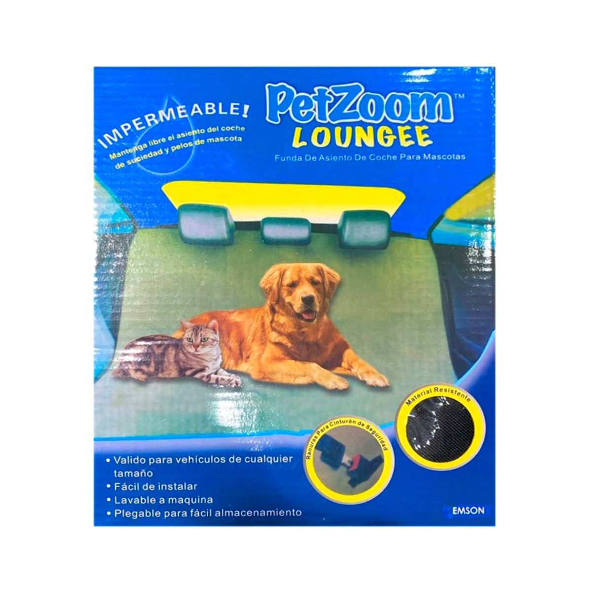 GENERICO - Funda Asiento De Auto Para Mascotas