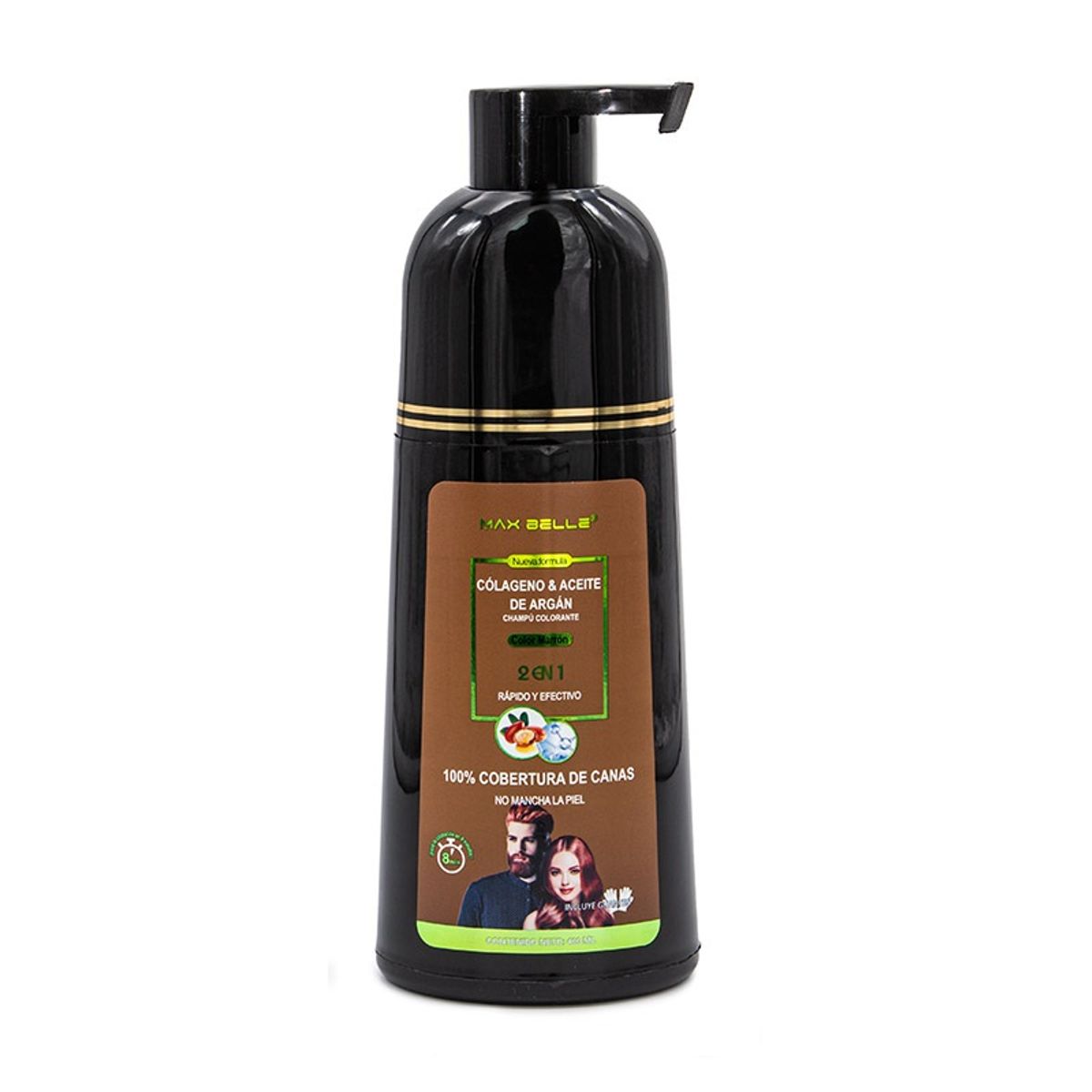 GENERICO - Shampoo  Champú colorante color Marron