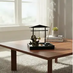 GENERICO - Porta Vela De Buda Con Porta Vela Candelabro Decorativo