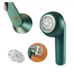 GENERICO - Quita Pelusas Eléctrico Color Verde Musgo