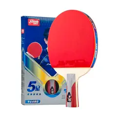 SDFIT - Paleta de Tenis Profesional DHS 5 Estrellas Short Handle Loop Ataque Rapido – 5006