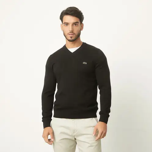 LACOSTE - Sweater Cuello V Hombre