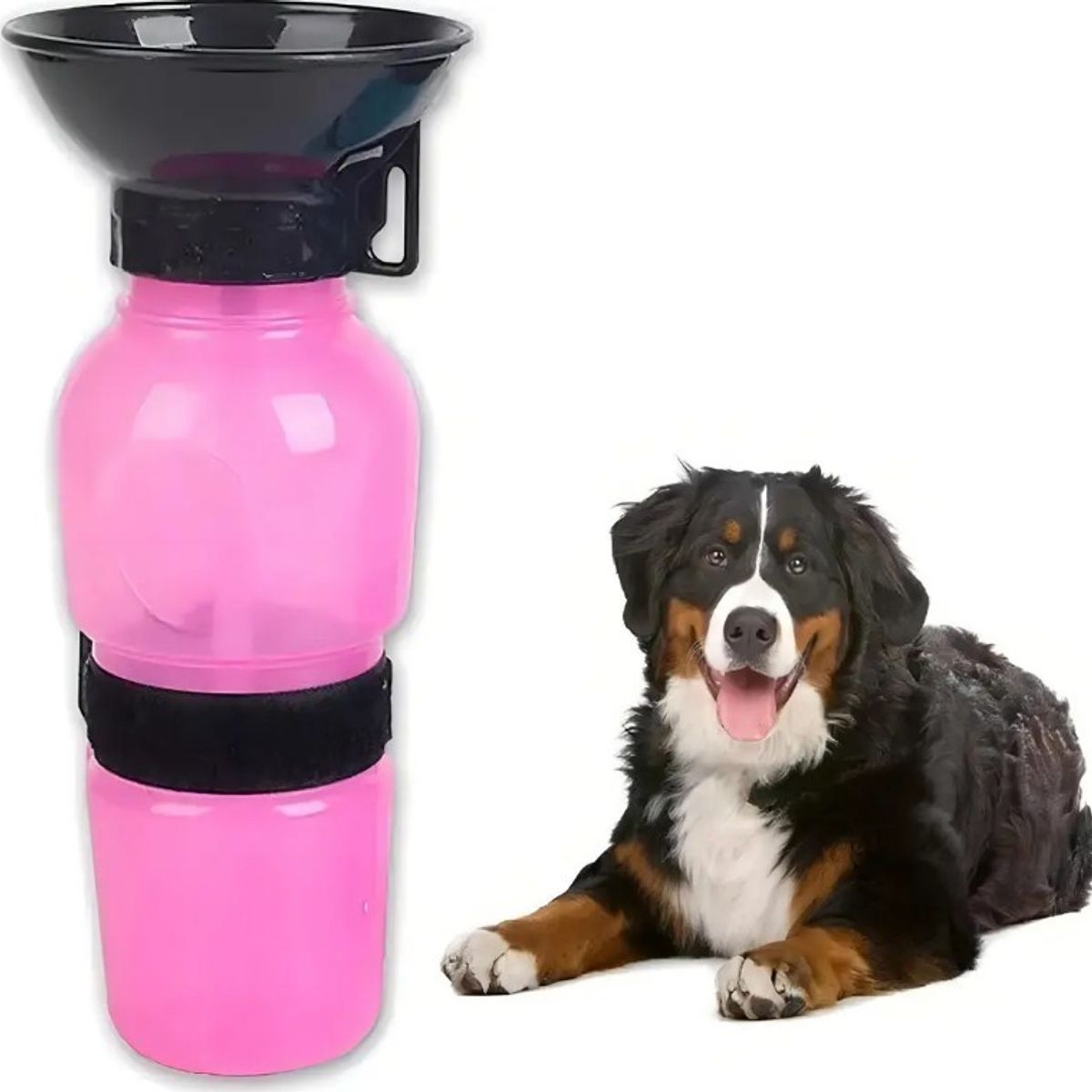 OEM - Botella Bebedero Portátil 500ml Para Perros y Gatos