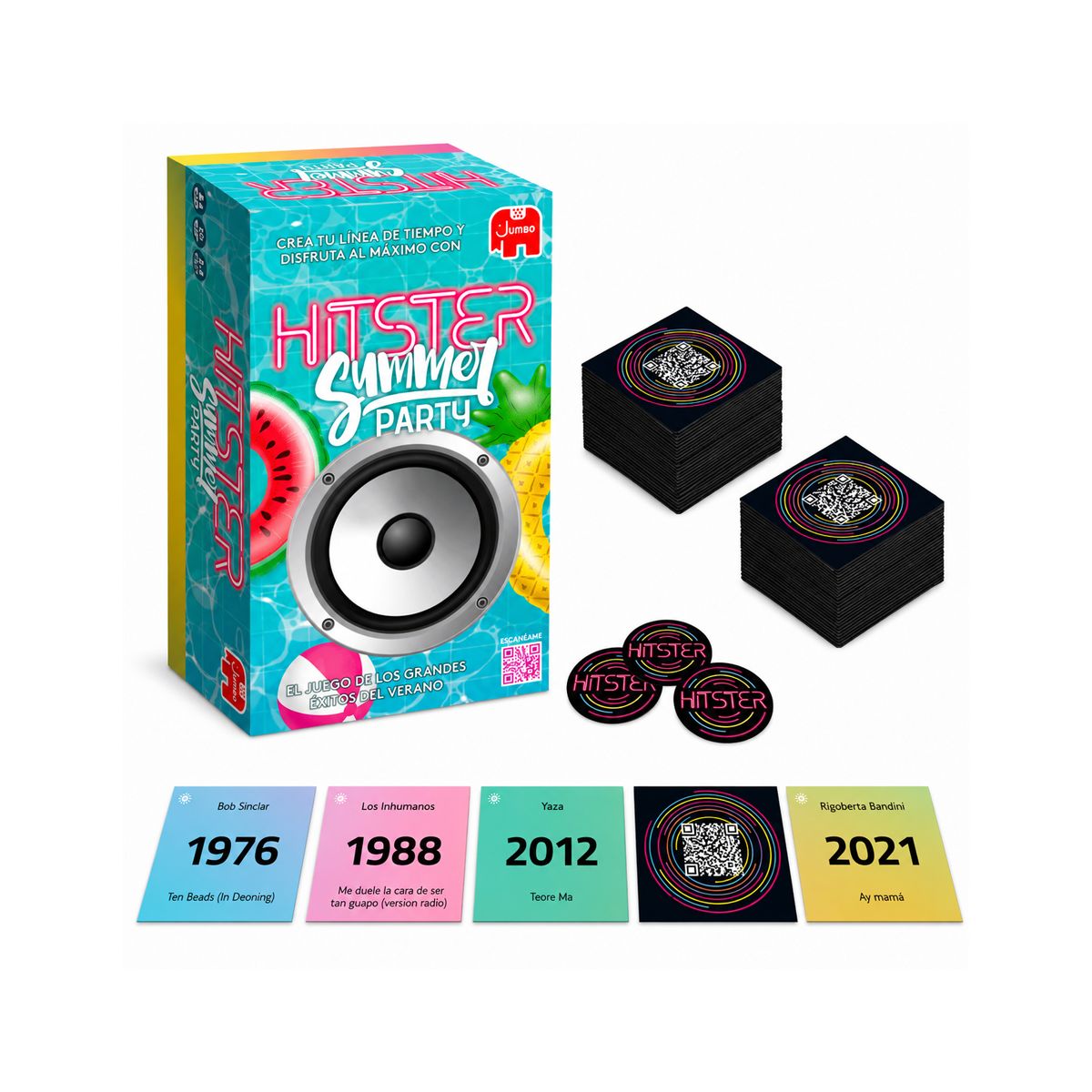 JUMBO - Juego de Mesa Hitster Summer Party