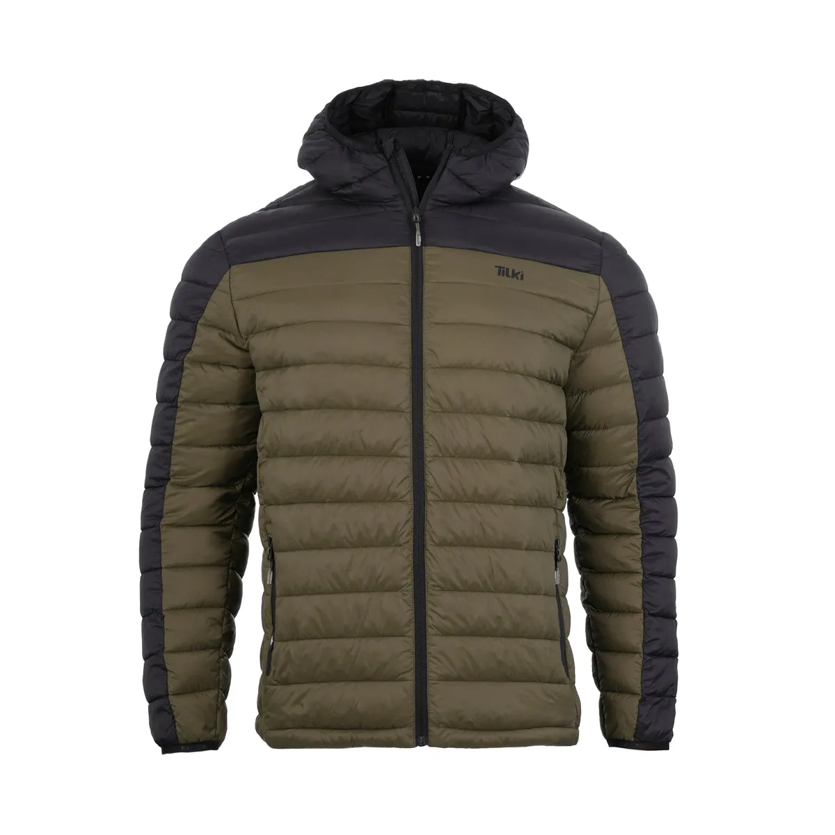 TILKI - Chaqueta Insulada Polyfill Tilki Lehinde NegroVerde
